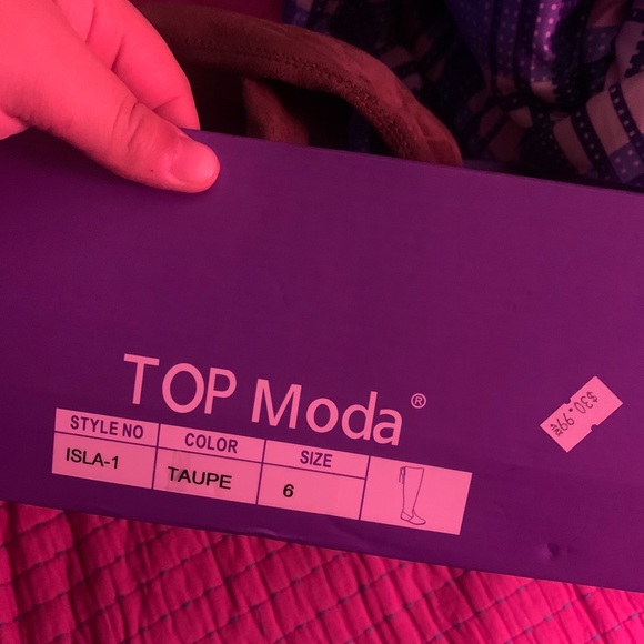 Top Moda knee high boots - Picture 1 of 5